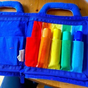 Lovevery Anywhere art kit with washable tempera paint sticks